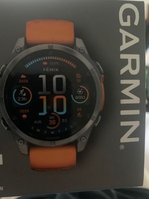 Garmin Fenix 47mm AMOLED Sapphire Premium Multisport GPS