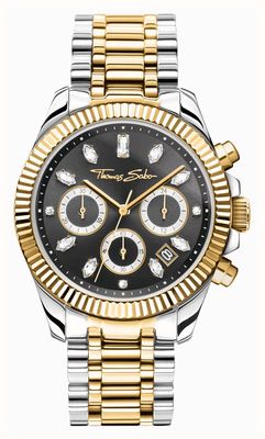 THOMAS SABO Orologio Unisex Acciaio Inox, Collezione CODE TS, Design Moderno, Impermeabile