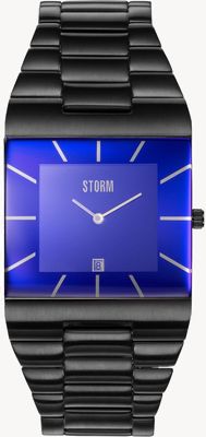 STORM Omari XL schwarz plattierter Edelstahl 47195/SL/B