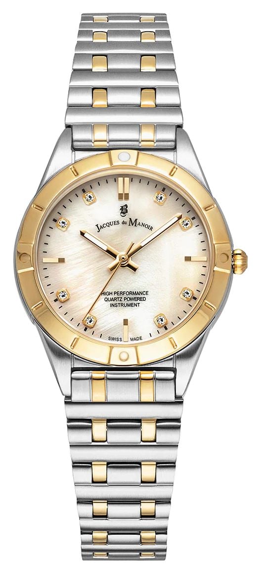 Jacques Du Manoir Leonie Ã  quartz trois aiguilles ( montre