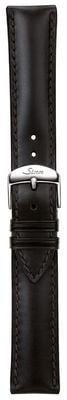 Sinn Cinturino orologio da uomo 20mm in pelle di mucca nera con concia russa BL43201851001203401A
