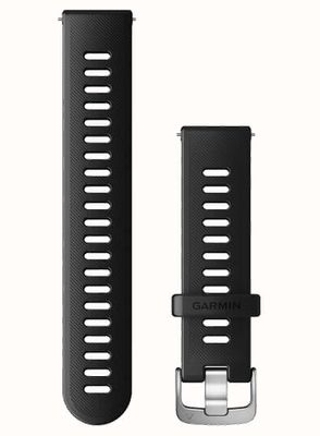 Garmin Cinturino a sgancio rapido (20 mm) silicone grigio monterra / hardware in acciaio inossidabile - solo cinturino 010-11251-9S