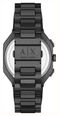 Armani Exchange Dual-Time Quartz (40mm) Black Dial / Black PVD Stainless Steel Bracelet AX1478 - 別ビュー 3