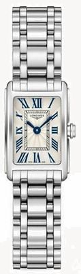 LONGINES DolceVita Quartz (17.70mm) Silver "flinqué" Dial / Stainless Steel Bracelet L52584716