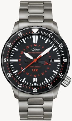 Sinn Stalowy zegar do misji U2 SDR 1020.040bracelet