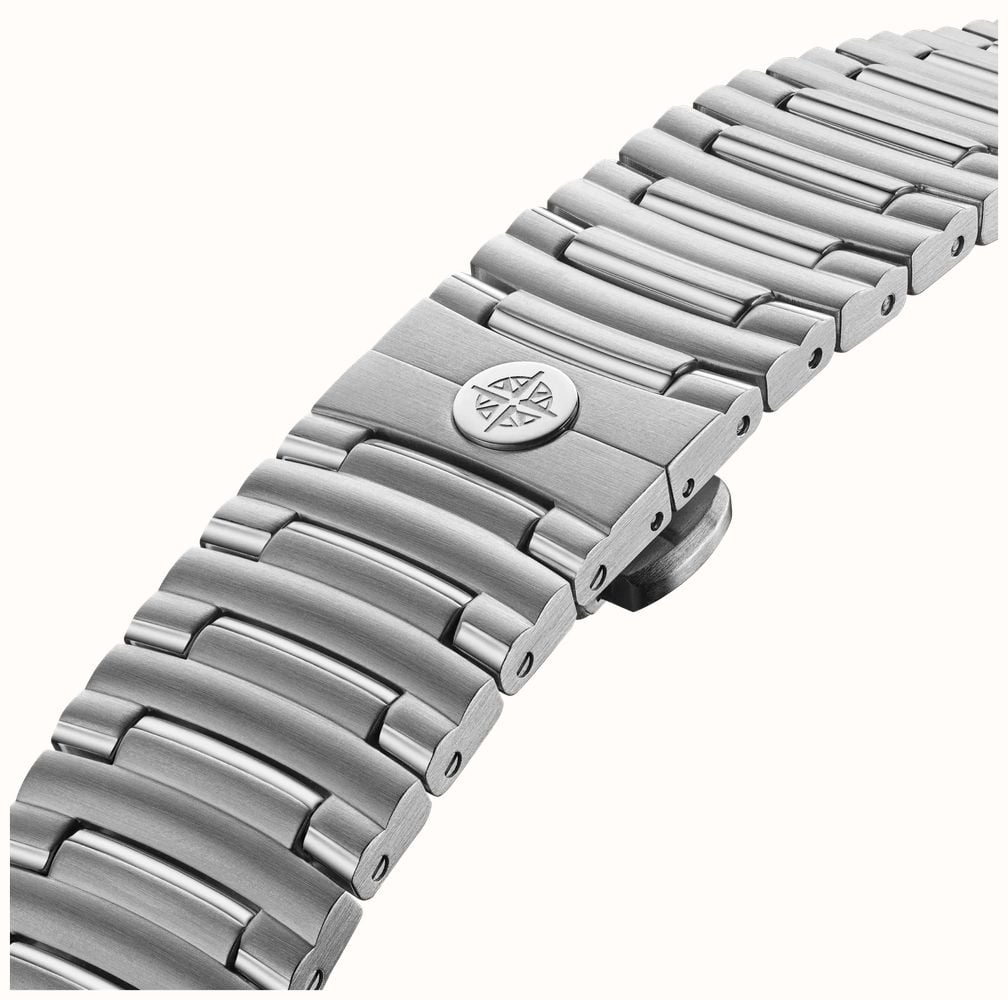 Bremont Terra Nova Date Automatic (40.5mm) Gradient Anthracite Metal Dial / Stainless Steel Bracelet TN40-DT-SS-BK-B - vista alternativa 5