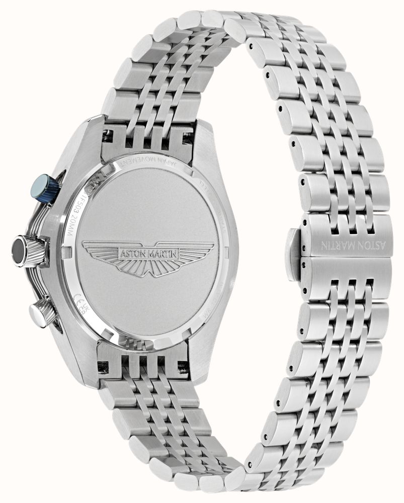 Aston Martin Thrill SGT W Quartz Chronograph (42mm) Blue Dial / Stainless Steel Bracelet MTRS1F503 - alternate view 4