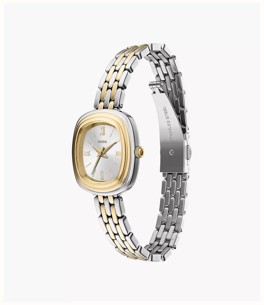 Fossil Emerson 30 mm Three-Hand Two-Tone Stainless Steel Fossil Watch ES5509 - alternate view 3