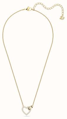 Swarovski Lovely Gold-Plated Heart-shaped Pendant 5636449
