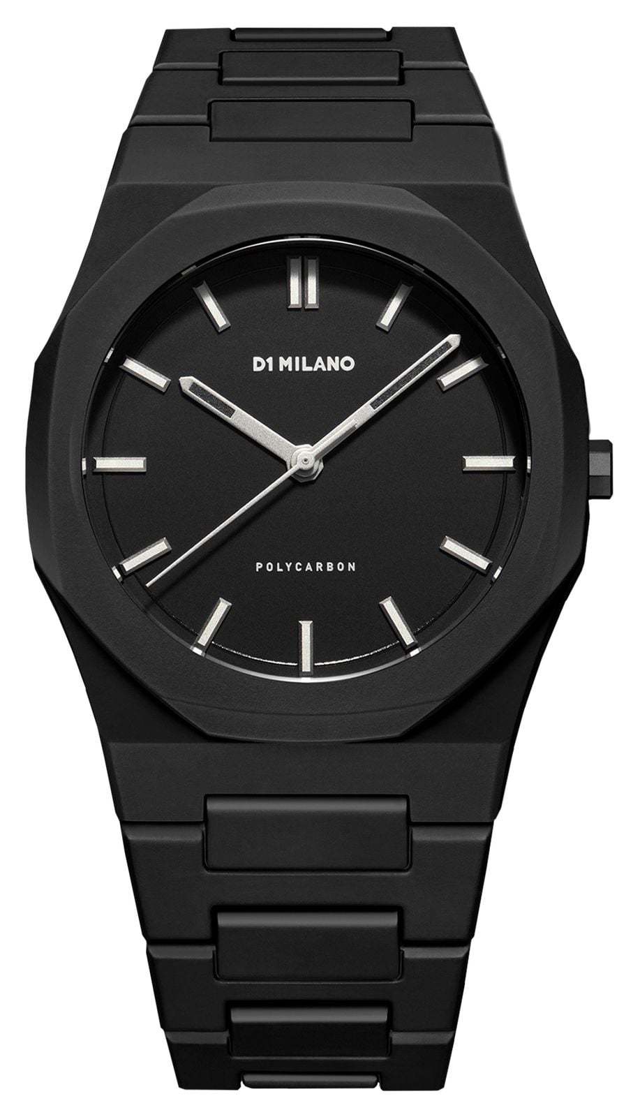 D1 Milano Polycarbon Cloudburst 405mm Black Dial  Black Watch