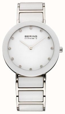 Bering Cerámica y pulsera de metal reloj 11435-754