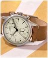 Timex WEEKENDER MAIN LINE 40mm Brown Leather Strap Watch TW2Y85000 - vista alternativa 6