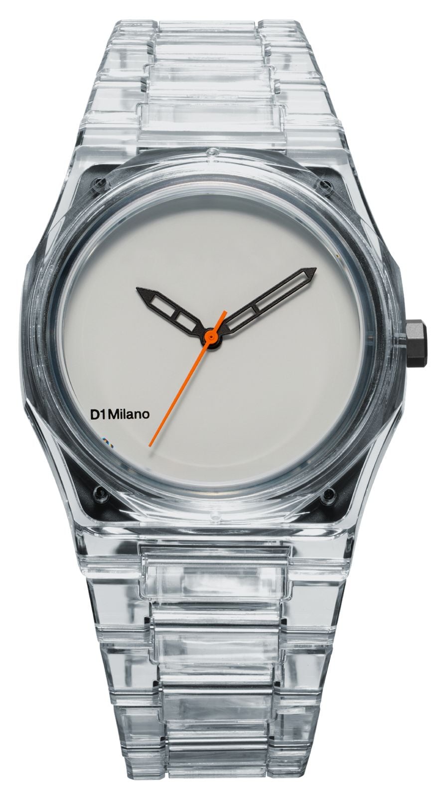 D1 Milano exp_riviera (39 mm) cadran bleu clair mat montre
