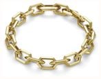Olivia Burton Honeycomb Geo Gold Plated Chain Link Bracelet 24100611 - vista alternativa 2