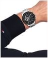 Tommy Hilfiger Clark Black Dial Stainless Steel Bracelet Watch 1792289 - alternate view 4