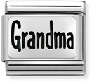 Nomination Classic Grandma Oxidised Sterling Silver & Steel Charm 330102/44