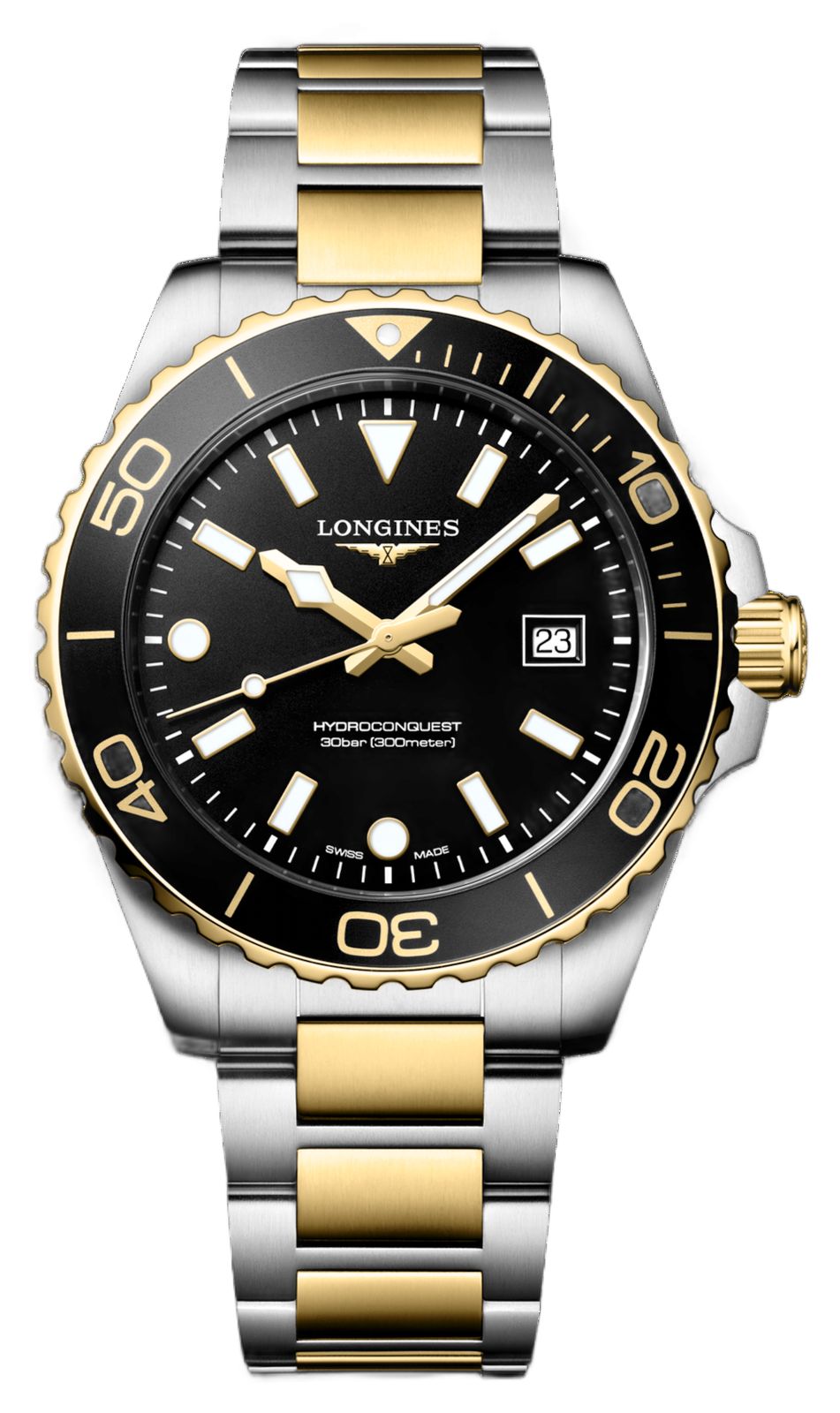 LONGINES Hydroconquest quartz (42 mm) cadran noir sablÃ© / montre
