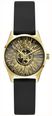 Guess Women's Celestial G Black Sunray Dial Black Silicone Strap GW1109L2