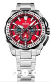 Customer picture of Festina Chrono Bike 2025 (45.5mm) Red Dial / Stainless Steel Bracelet F20724/5