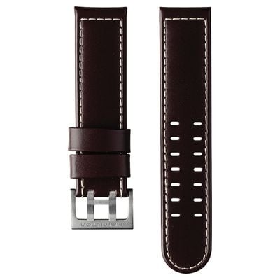 Hamilton Straps Khaki Aviation Brown Leather Strap - 22mm (STRAP ONLY) H600647101