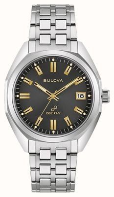 Bulova Jet Star (40mm) Grey Dial / Stainless Steel Bracelet 96B415