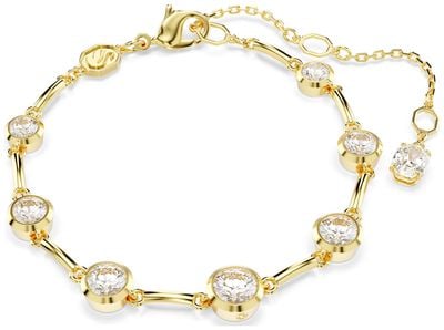 Swarovski Ladies Gold Tone Imber Tennis Bracelet 5705465