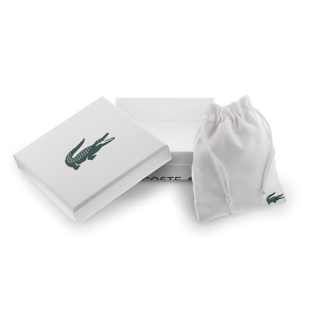 Lacoste BASELINE Stainless Steel Crocodile Earrings 2040085