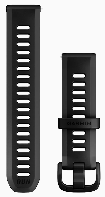 Garmin Quick Release Band (20mm) Black Silicone / Black Hardware - Strap Only 010-11251-BA