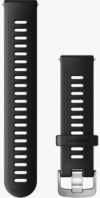 Garmin Quick Release Strap Forerunner 55 Monterra Grey Silicone / Stainless Steel Hardware - Strap Only 010-11251-9S