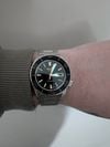Customer picture of Seiko 5 Sports SKX Blacktone Redux (42.5mm) Black Dial / Stainless Steel Bracelet SRPK99K1