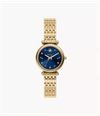 Fossil Carlie 28 mm Three-Hand Gold-Tone Stainless Steel ES5521