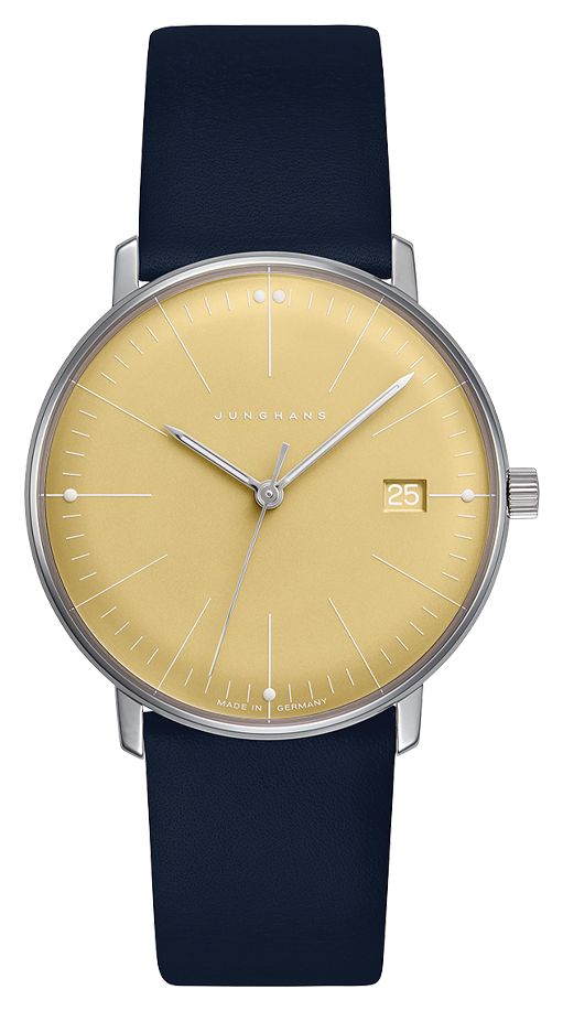 Junghans max bill Damen Quartz (32.7mm) Yellow Dial / Black Watch