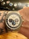 Customer picture of Citizen Zenshin super titanio (42 mm) quadrante cronografo bianco testurizzato / bracciale super titanio CA4610-85A