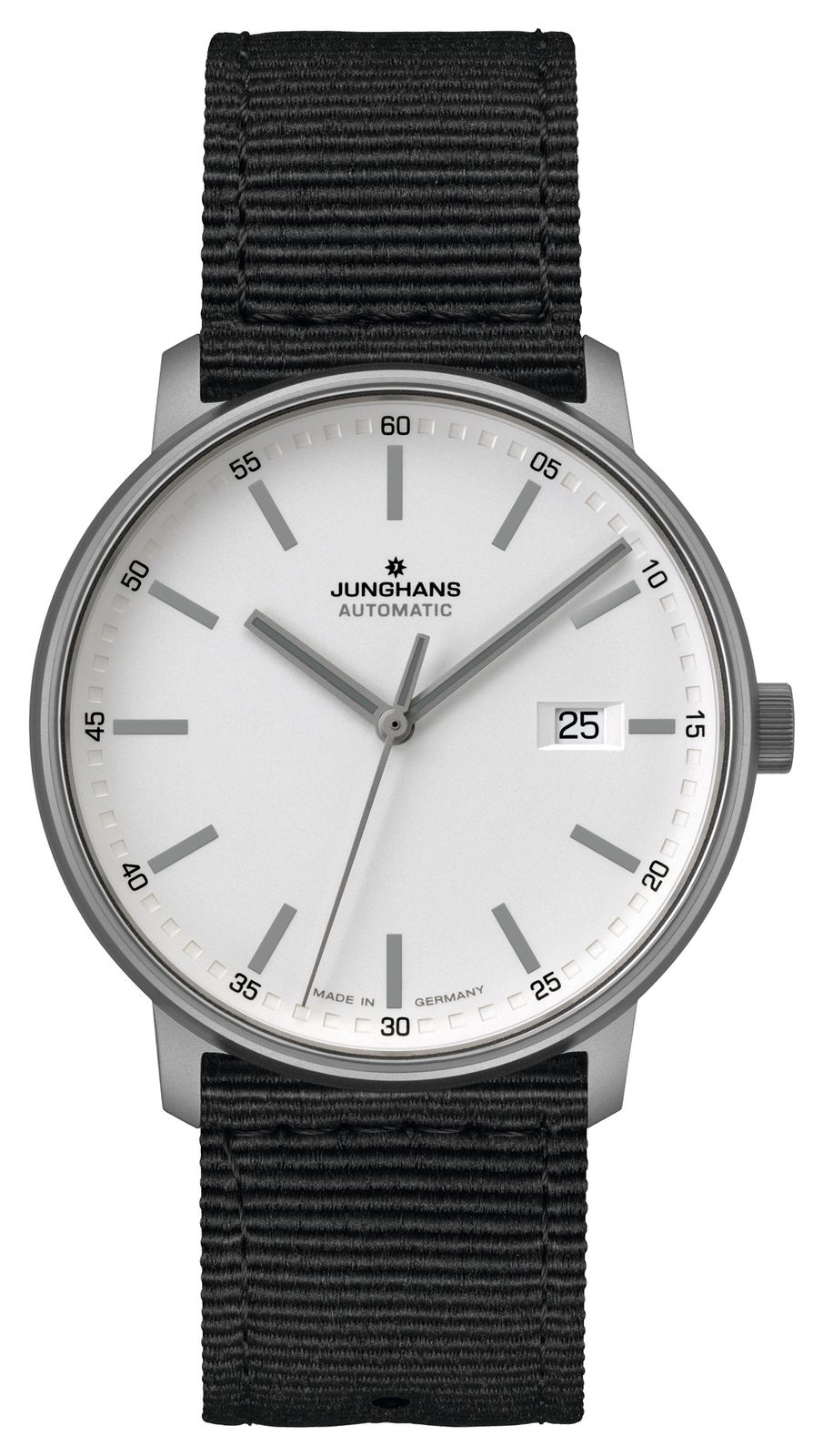 Junghans FORM A | Titan | Automatic | Black Nato Strap | Watch