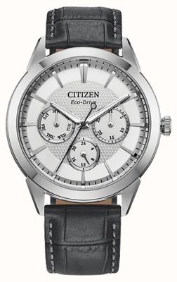 CITIZEN Orologio Uomo Eco-Drive Con Cinturino In Pelle, Display 24h, Riserva Di Carica 270 Giorni