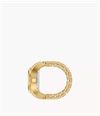 Fossil Watch Ring 15 mm Two-Hand Gold-Tone Stainless Steel ES5535 - vista alternativa 3
