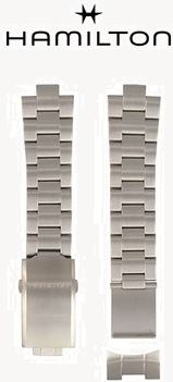 Hamilton Straps Bracelet-Set Steel - ONLY For Khaki GMT DD H695775102