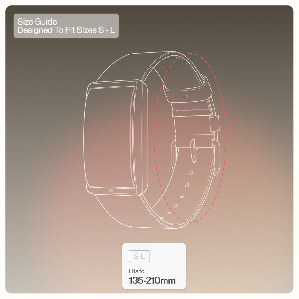 Polar Loop Black Leather Band (S-L) - STRAP ONLY 910121272 - альтернативный вид 3
