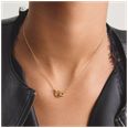 Thomas Sabo Chain Together with white zirconia Necklace KE2385-M01-14-L45V - vista alternativa 2