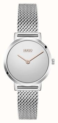 HUGO #CHERISH Casual | Silver Dial | Stainless Steel Mesh 1540084