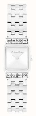 Calvin Klein Poise (16mm) Silver Dial / Stainless Steel Bracelet 25100161