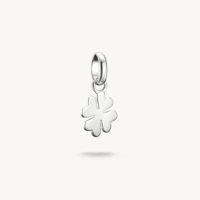 Thomas Sabo Lucky Clover Charm Pendant Connect Silver CC1202-001-21