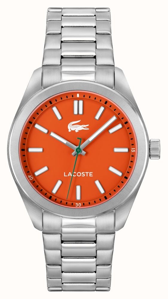 Lacoste watch stainless steel best sale