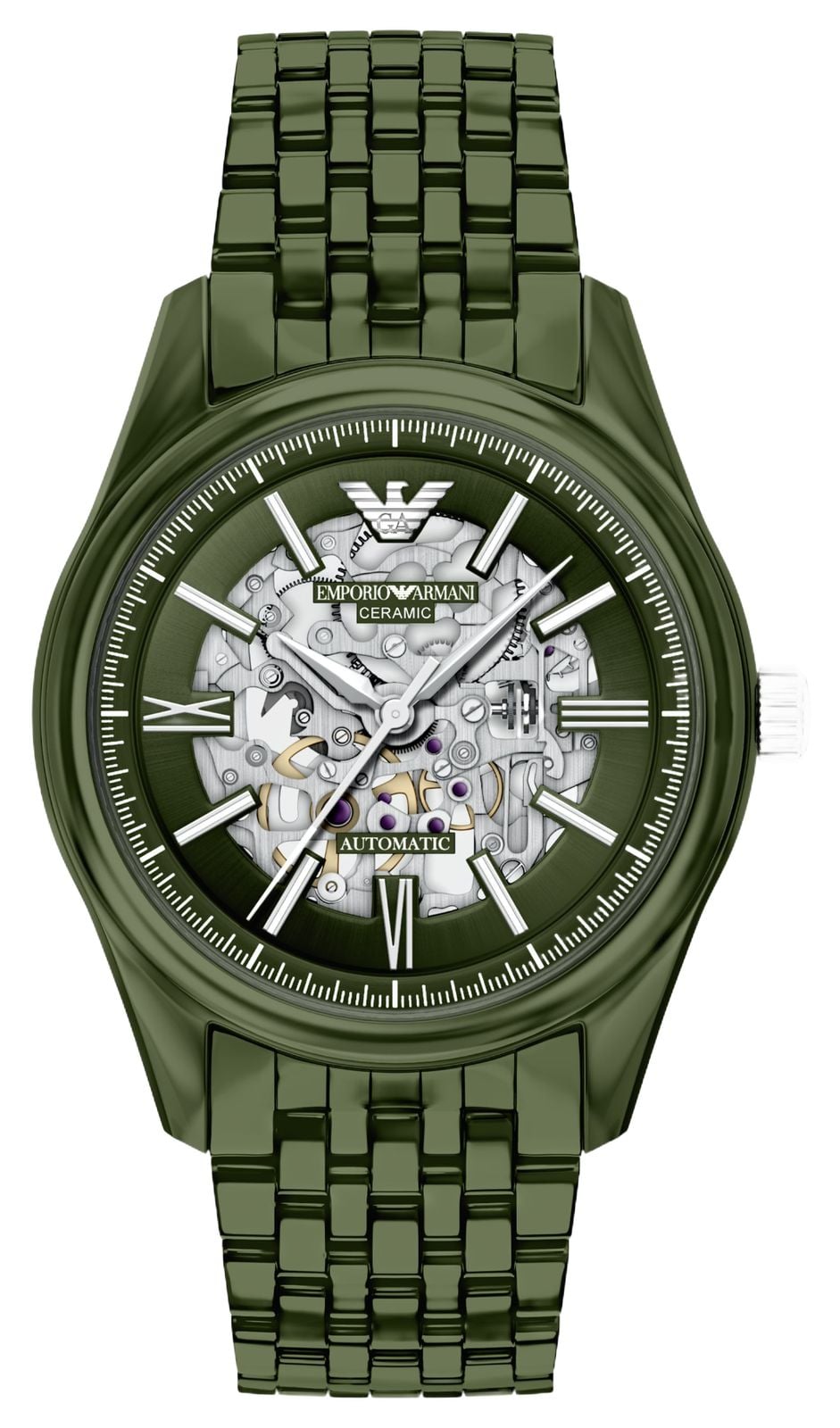 Emporio Armani Automatique cÃ©ramique (43mm) cadran montre