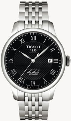 Tissot Le locle powermatic 80 homme cadran noir acier inoxydable T0064071105300
