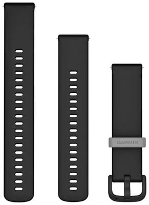 Garmin Quick Release Strap Only (20mm) Black Silicone 010-12932-30