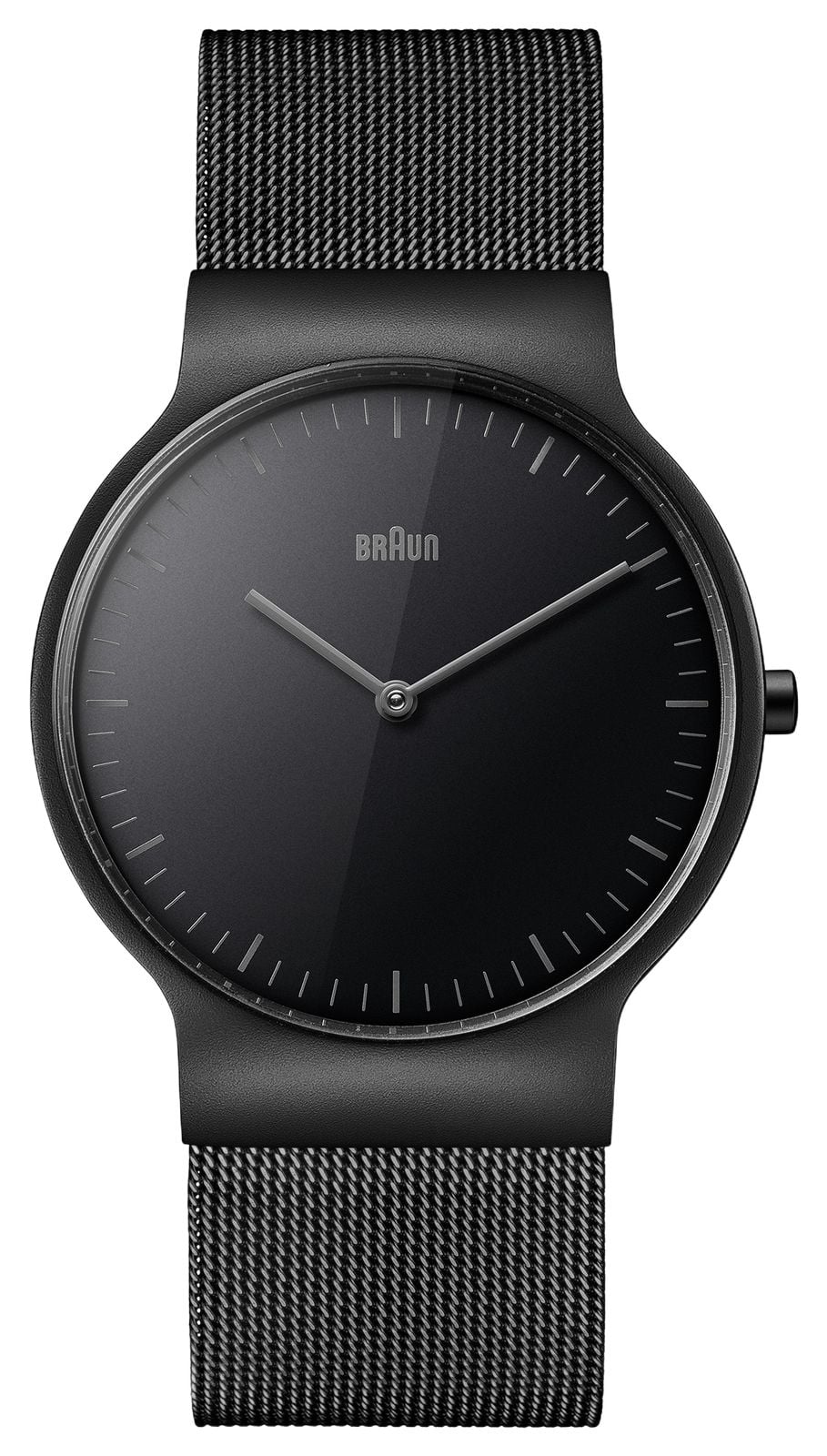 Braun BN0211 Classic Slim Quartz 38mm Black Dial  Black Watch