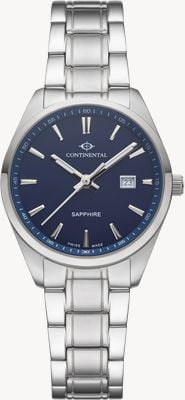 Continental Contemporary Round (32mm) Blue Dial / Stainless Steel Bracelet 23001-LD101830