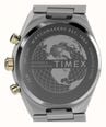 Timex Q Timex Continental Chronograph 36MM Two-Tone Stainless Steel Bracelet Watch TW2Y92300 - alternate view 4