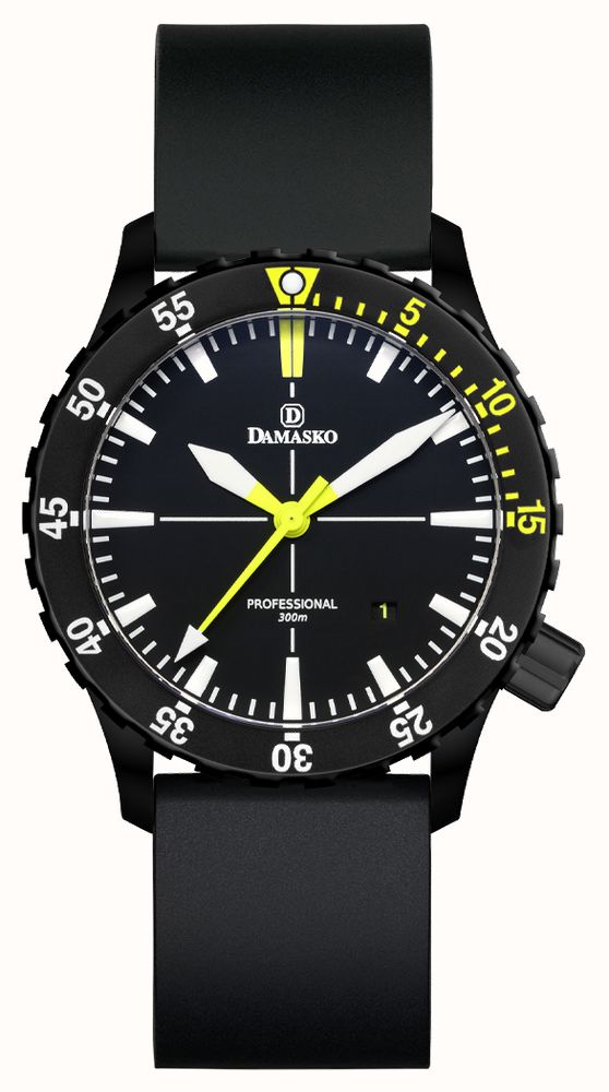 Damasko DSUB10-BLACK BLACK RUBBER(FLAT)